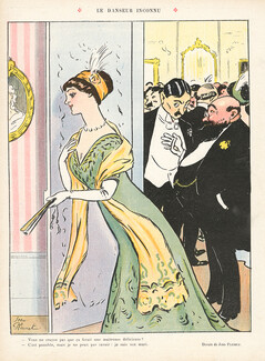 Jean Plumet 1910 Le Danseur Inconnu, Elegant Parisienne