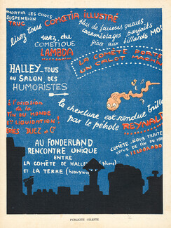 Publicité Céleste 1910 Celestial Advertising