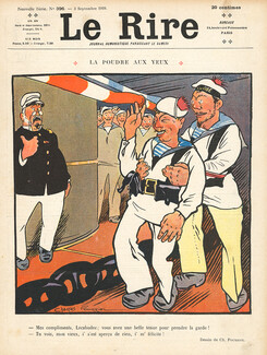 Charles Pourriol 1910 Sailors, Le Rire Cover