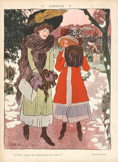 Florane 1910 Ingénuité, Statues