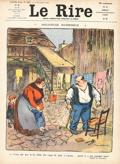 Francisque Poulbot 1910 Le Rire Cover