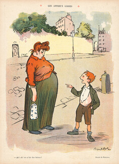 Francisque Poulbot 1908 Affreux Gosses