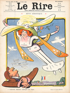 Lucien Métivet 1910 Rêve Aérotique, AErotic Dream