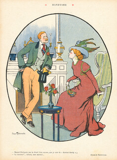 Jehan Testevuide 1908 Dandysme, Le Dernier Dandy