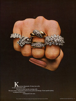De Beers 1970 Knockout Diamonds