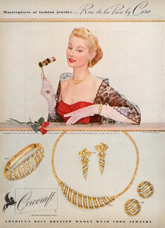 Corocraft (Jewels) 1952 Ceil Chapman