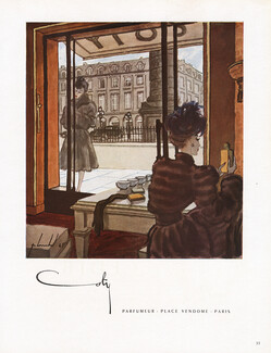 Coty (Perfumes) 1945 Shop Place Vendôme, Pierre Louchel