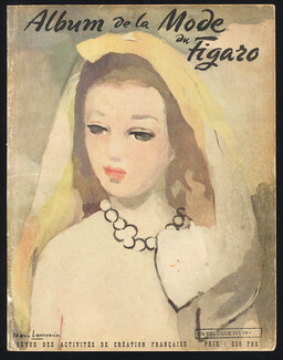 Album de la Mode du Figaro 1945 Cover, Marie Laurencin