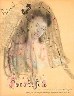 Nina Ricci (Perfumes) 1945 Christian Bérard, Cœur-Joie