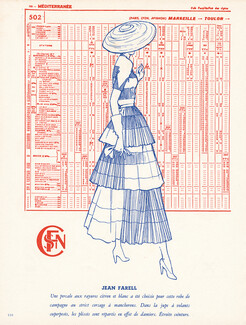 Jean Farell (Couture) 1948 Jc. Haramboure, Sncf