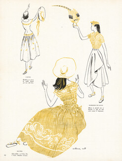Bruyère (Couture) 1948 Victoria Nat, Carven, Madeleine de Rauch