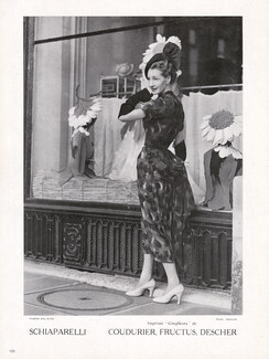 Schiaparelli 1949 Photo Kalinine, Shop Window Place Vendôme