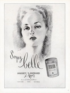 Harriet Hubbard Ayer 1947 Luxuria, Paulin
