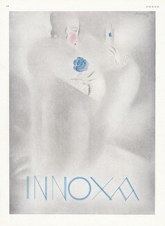 Innoxa (Cosmetics) 1929 Charles Loupot, Art Deco Style