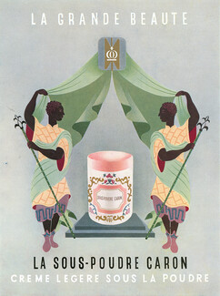 Caron (Cosmetics) 1952 La Sous-Poudre Caron