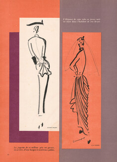 Lucien Lelong, Jean Dessès 1948 Jean-Baptiste Caumont