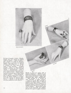 Le Style Oriental des Bijoux Nouveaux (p.2), 1948 - Herz-Belperron, Sterlé, Chaumet, René Boivin, back: Cartier, Photo Crespi