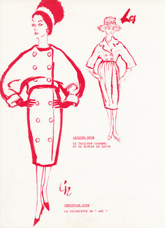 Christian Dior 1958 Les Caprices de la Mode, Liz