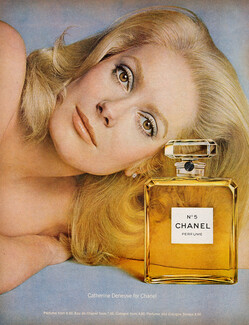 Chanel (Perfumes) 1973 Numéro 5, Catherine Deneuve