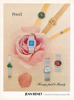 Piaget (Watches) 1969 Jean Renet