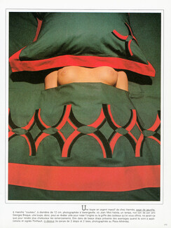 Guy Bourdin 1980 D. Porthault Fashion Photography