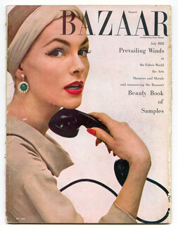 Harper's Bazaar July 1952 Photo Richard Avedon