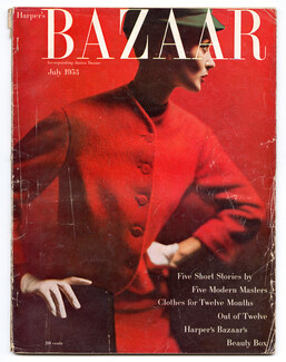 Harper's Bazaar July 1953 Photo Lillian Bassman