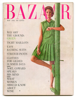 Harper's Bazaar May 1961 Cover Sokolsky