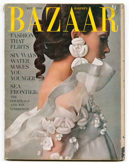 Harper's Bazaar May 1968 Cover Neal Barr, Castillo