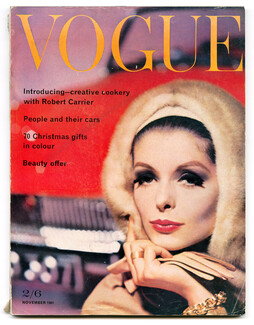 UK Vogue British Magazine 1961 November, London spells fashion
