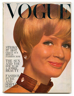 UK Vogue British Magazine 1967 May, Christian Dior, David Bailey, Helmut Newton