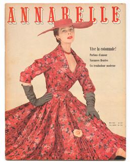 Annabelle 1953 (Edition Française) Mai, N° 147, Christian Dior, Zoltan Kemeny