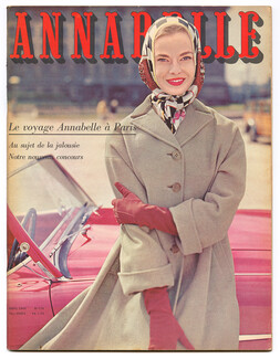 Annabelle 1955 Avril, N°170, Cover Tatler