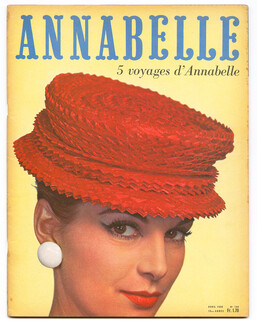 Annabelle 1956 Avril, N°182, Cover Legroux, Photo Maywald