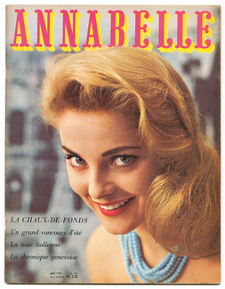 Annabelle 1956 Juin, N°184 Virna Lisi