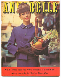 Annabelle 1956 Novembre, N°189, Lanvin Castillo, Photo Maywald