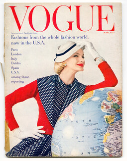 Vogue US March 15, 1955 Photo Rawlings