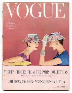 US Vogue March 1, 1954