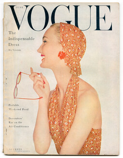 US Vogue June, 1954 Photo Coffin, Eric, Horst, Diane Arbus, Penn...