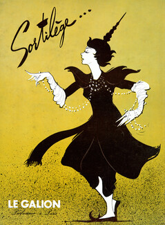 Le Galion (Perfumes) 1959 Sortilège, Cambodge, Thailande, Traditional Dance