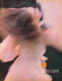 Nina Ricci (Perfumes) 1983 Photo David Hamilton, L'Air du Temps