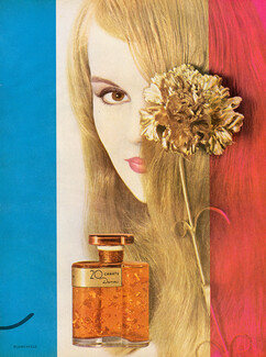Dana (Perfumes) 1963 Photo Blumenfeld, 20 Carats
