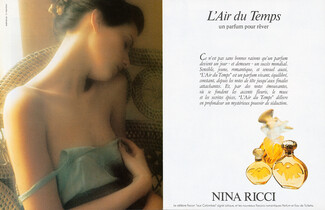 Nina Ricci (Perfumes) 1986 L'Air du Temps, David Hamilton Crystal Lalique