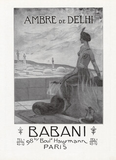 Babani 1921 Ambre de Delhi, Oriental Perfumes