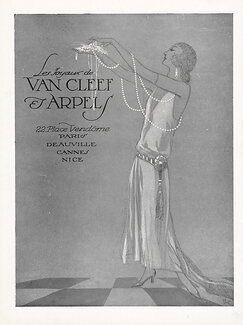 Van Cleef & Arpels 1925 Art Deco, Pearls