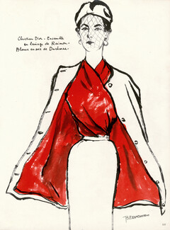 Christian Dior 1952 Sylvia Braverman, Ducharne (Blouse) & Raimon