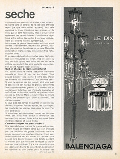 Balenciaga (Perfumes) 1962 Le Dix