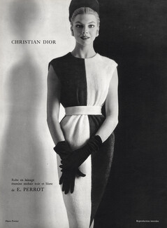 Christian Dior 1959 Lainage Perrot, Photo Pottier