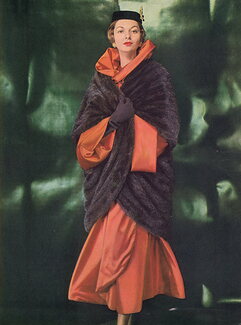 Henri Bendel 1948 Mink Fur Coat, Van Cleef & Arpels, Photo Blumenfeld