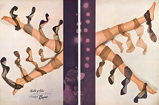 Bryans (Stockings) 1949 Photo Blumenfeld
